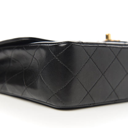 Chanel Lambskin Quilted Small Single Flap Black 9 of 11