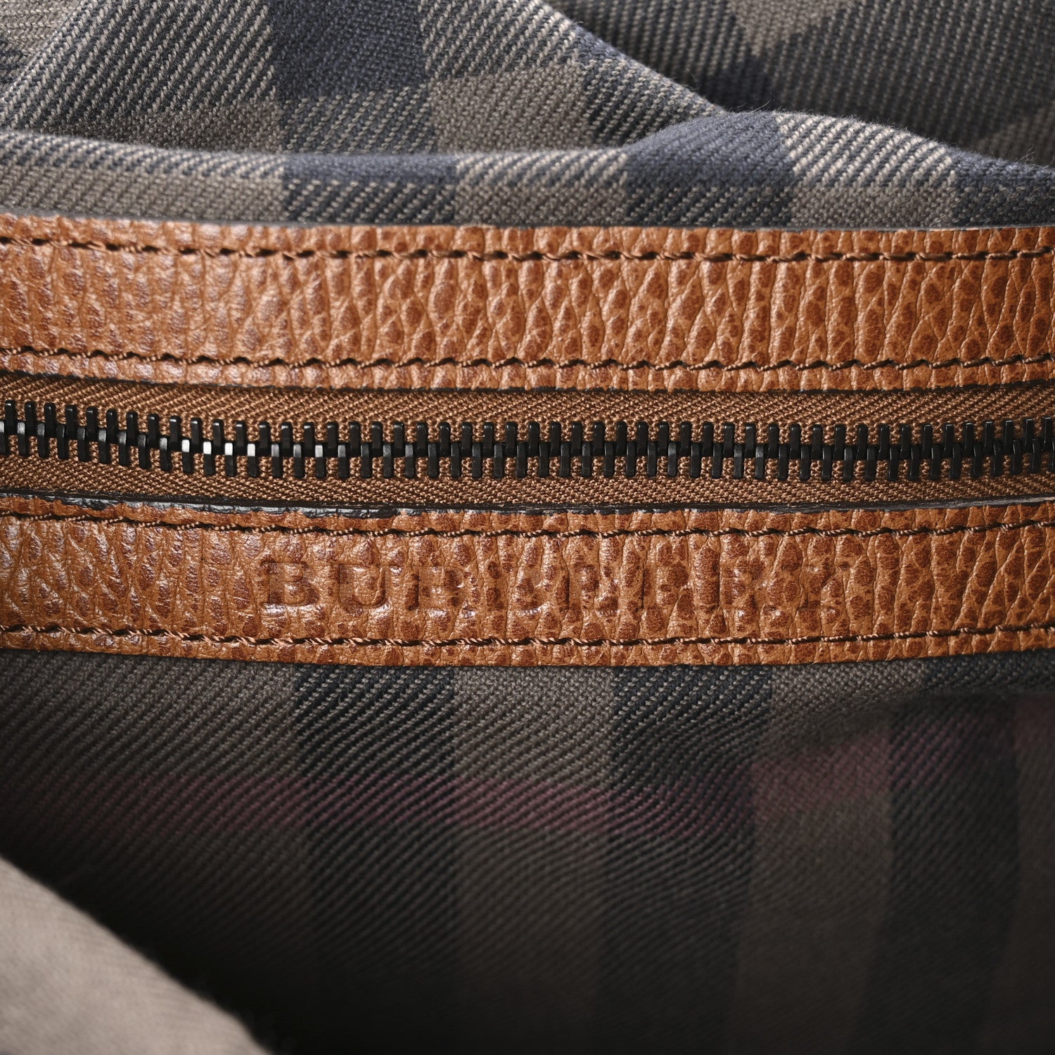Burberry Calfskin Messenger Bag Tan 6 of 11
