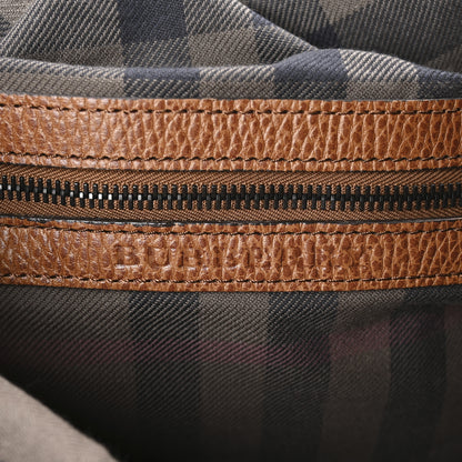 Burberry Calfskin Messenger Bag Tan 6 of 11
