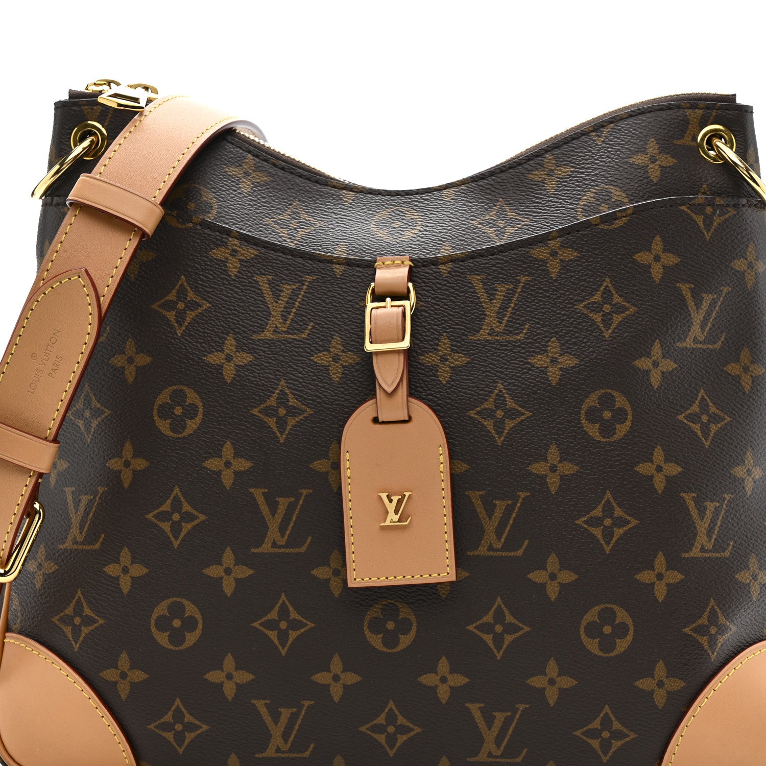Louis Vuitton Monogram Odeon MM Natural 7 of 9