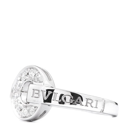 Bulgari 18K White Gold Diamond Bvlgari Bvlgari Ring 49 5 3 of 5