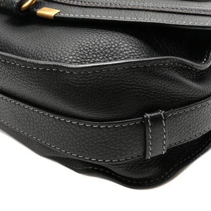 Chloe Calfskin Medium Marcie Round Crossbody Bag Black 10 of 10