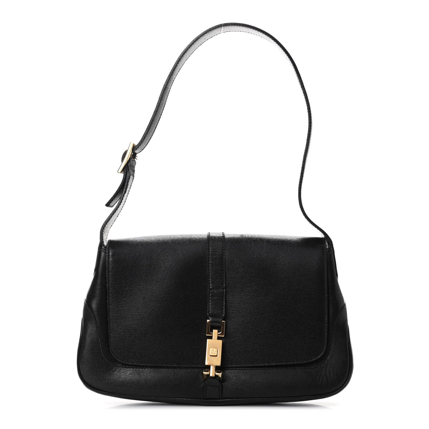 Gucci Calfskin Small Jackie O Hobo Black 1 of 5