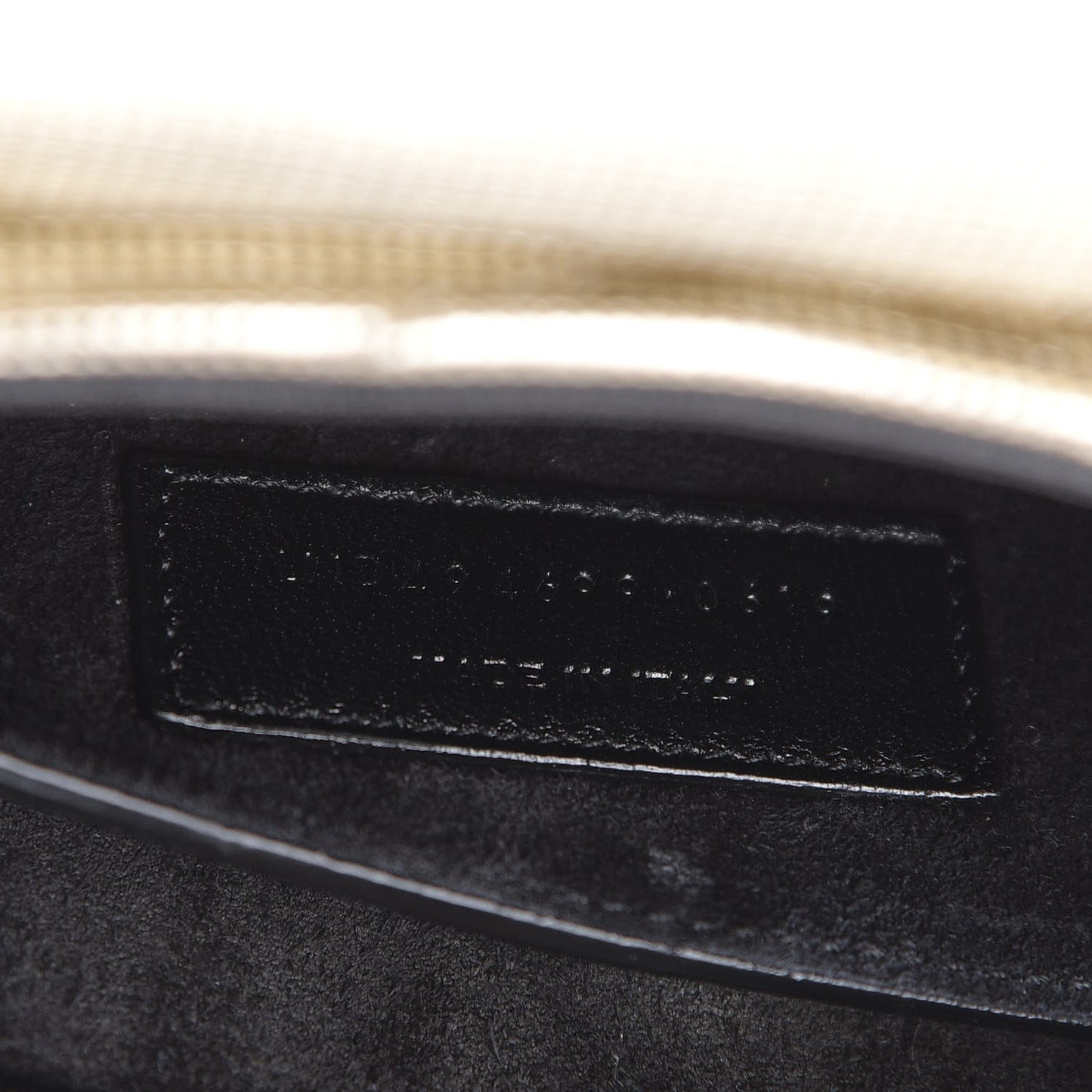 Metallic Calfskin Y Quilted Small Loulou Monogram Chain Satchel Platino