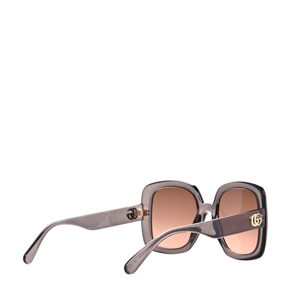 Gucci Acetate Square GG Sunglasses GG0713S Purple 4 of 8