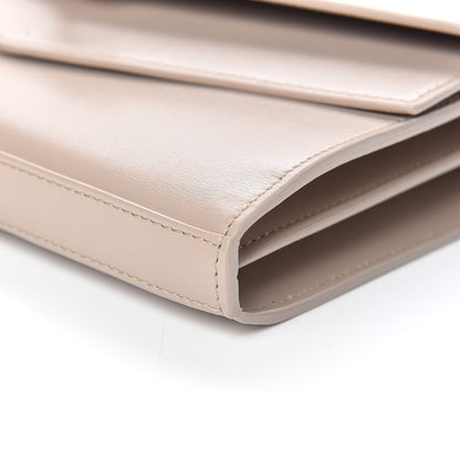 Saint Laurent Smooth Calfskin Monogram Sulpice Chain Wallet Nude 9 of 10