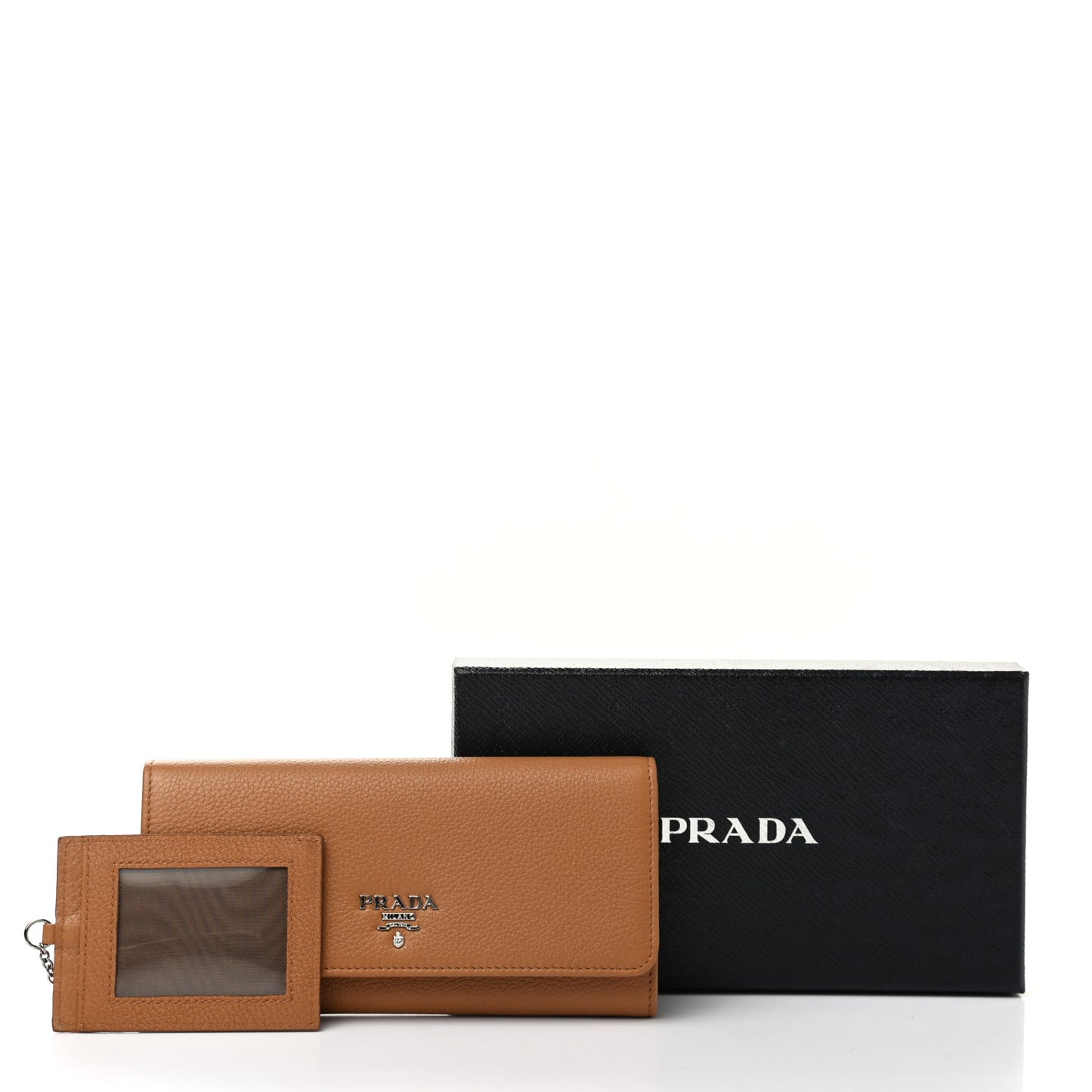 Vitello Phenix Continental Flap Travel Wallet Caramel