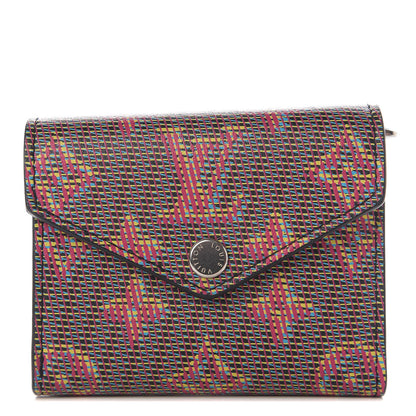 Louis Vuitton Monogram LV Pop Zoe Wallet Rose 1 of 7