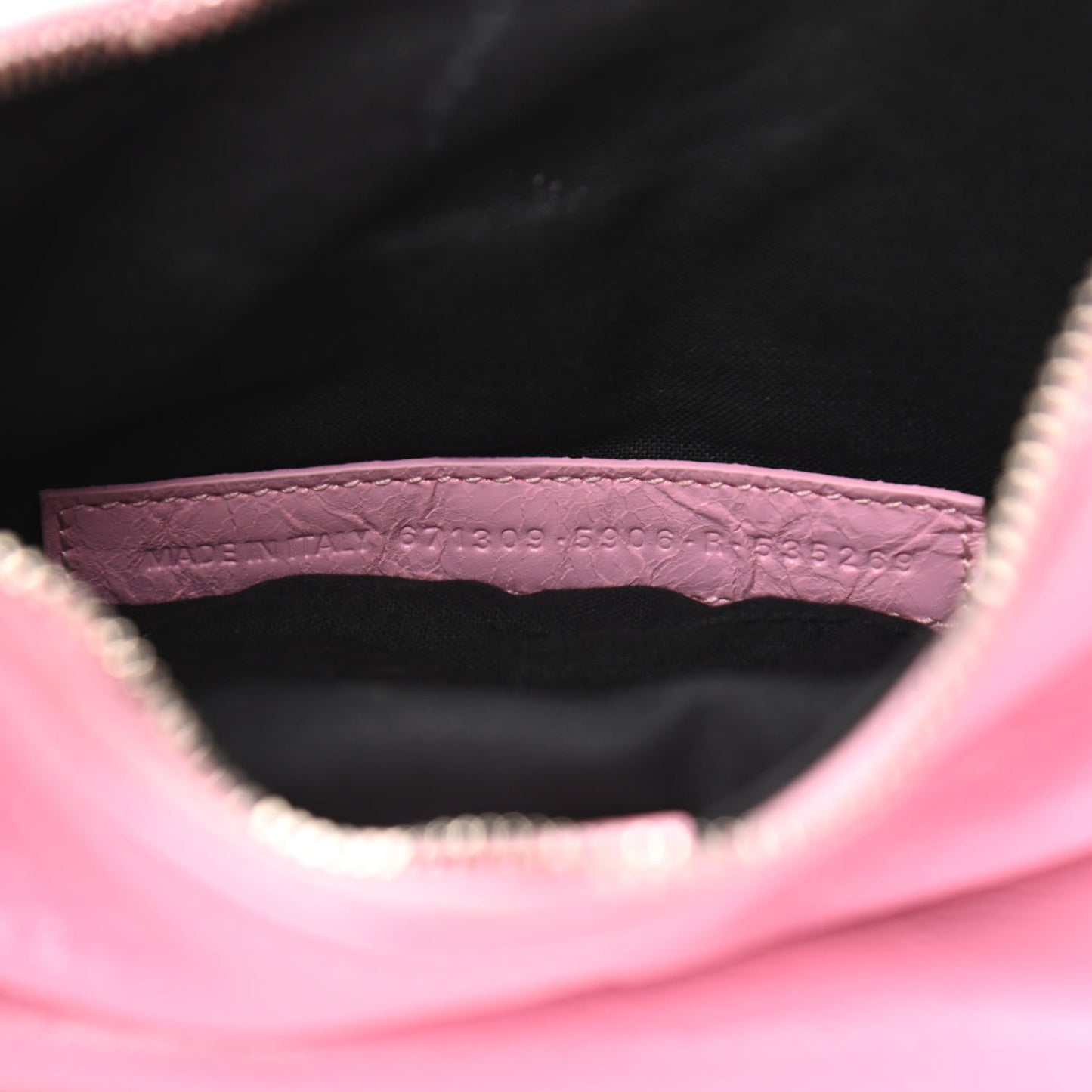 Agneau Arena Le Cagole Shoulder Bag XS Candy Pink