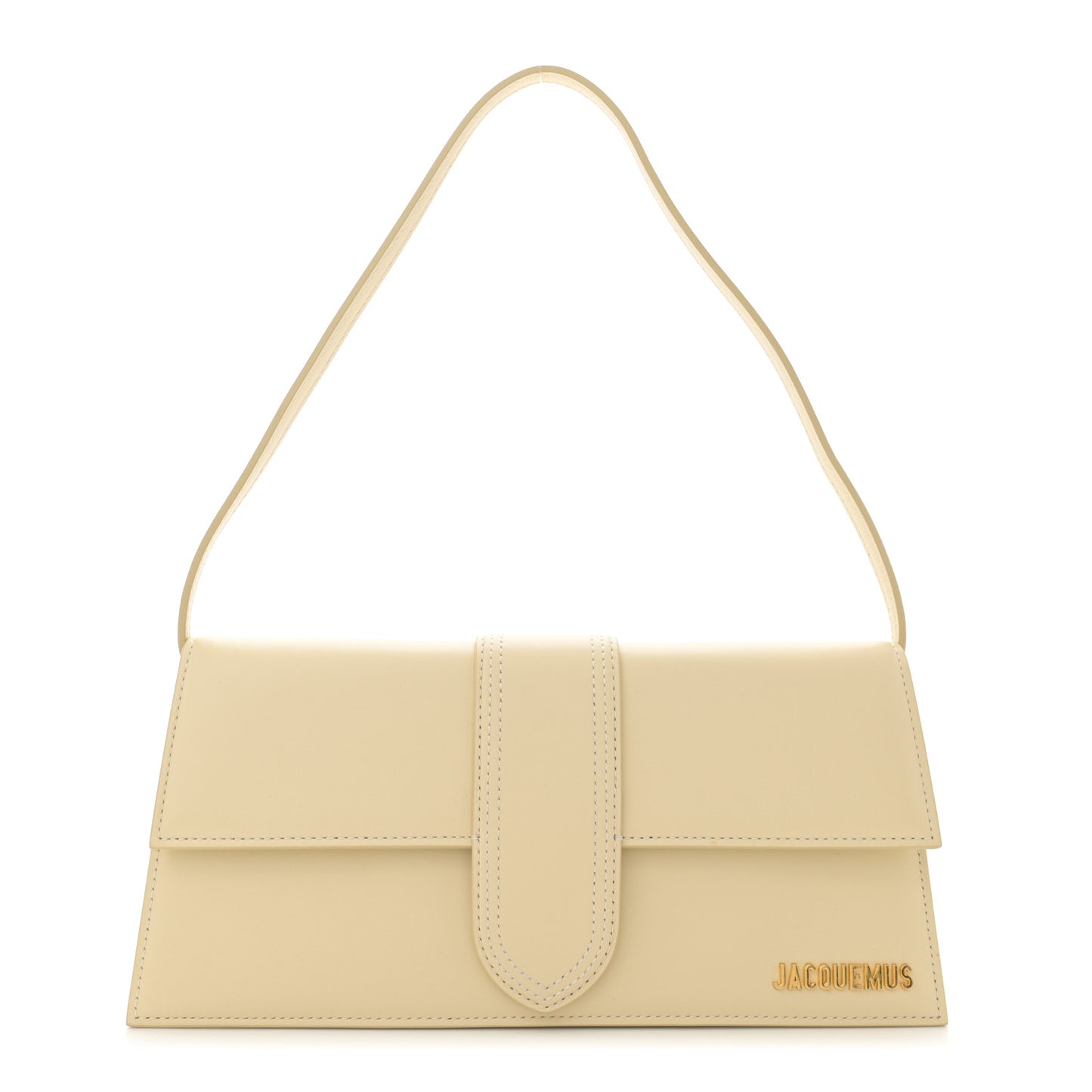 Smooth Calfskin Le Bambino Long White