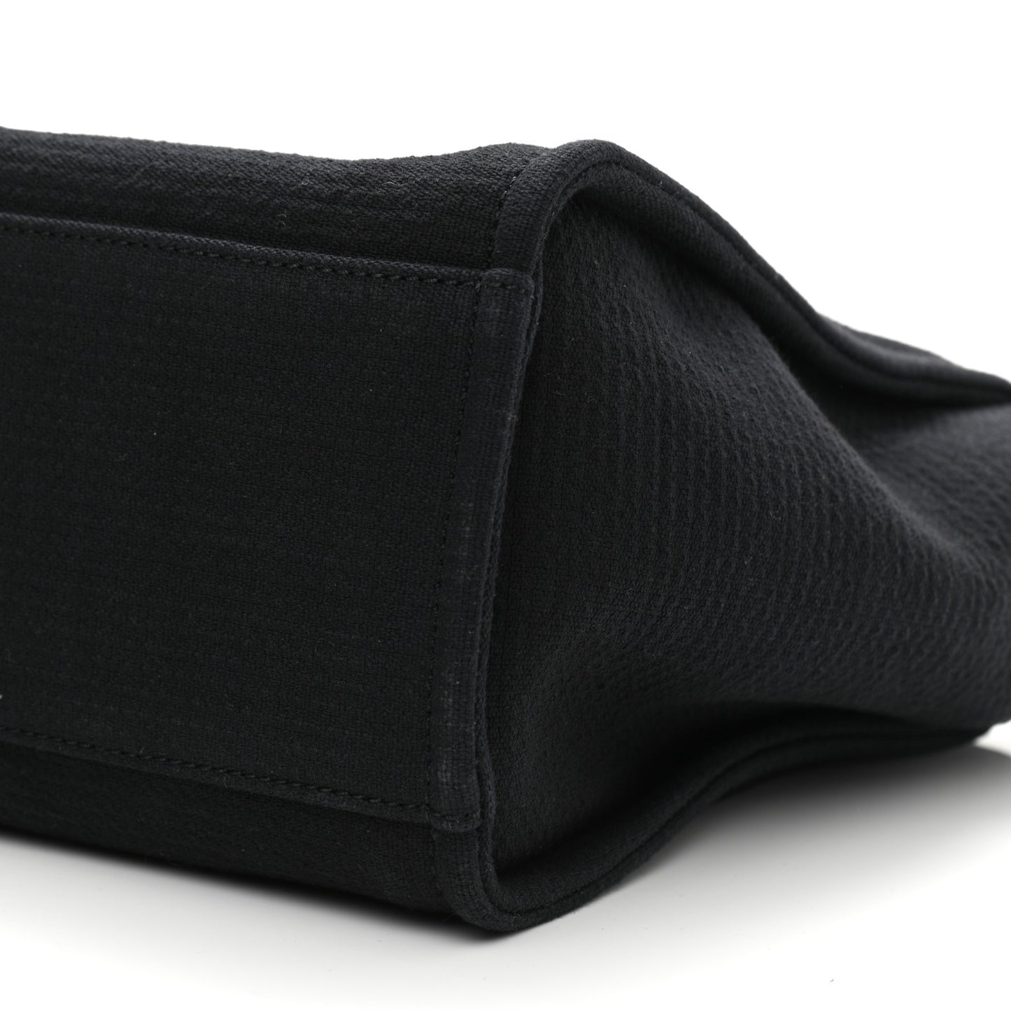 Mixed Fibers Small Deauville Tote Black