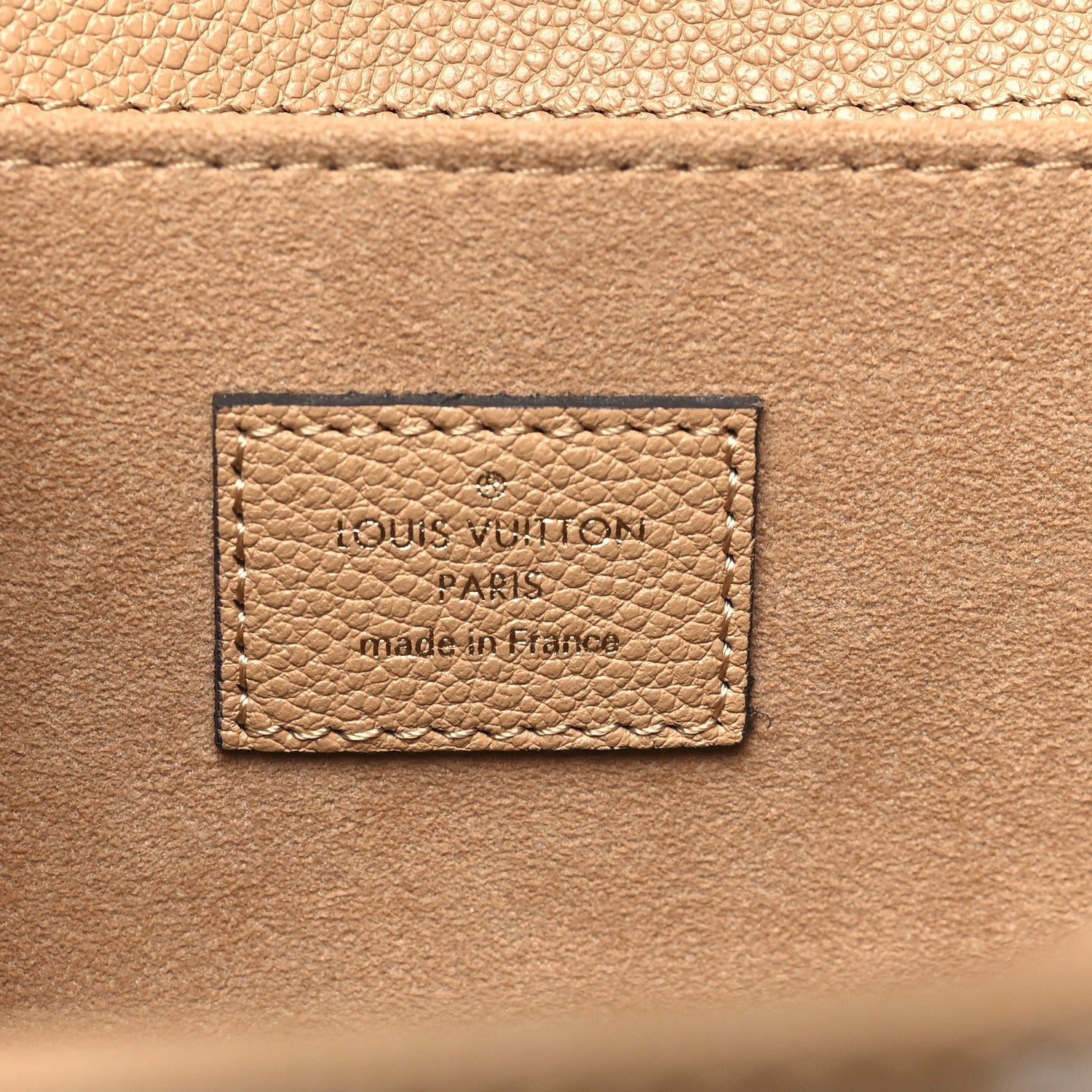 Louis Vuitton Empreinte Monogram Giant Pochette Metis Arizona Beige 6 of 9