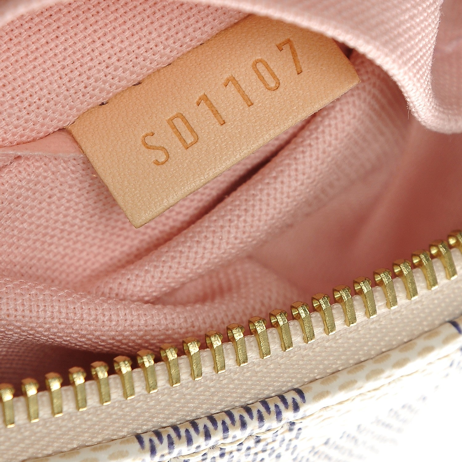Louis Vuitton Damier Azur Iena MM 9 of 10