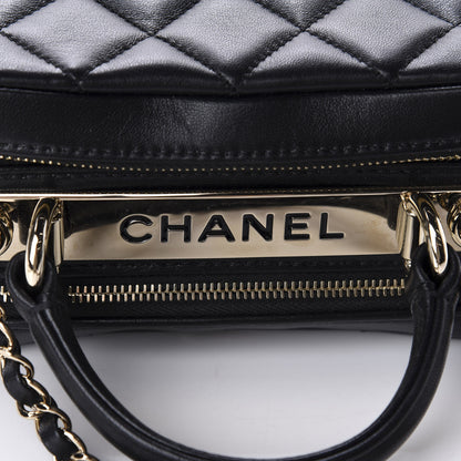 Chanel Lambskin Quilted Small Trendy CC Bowling Bag Black 11 of 13