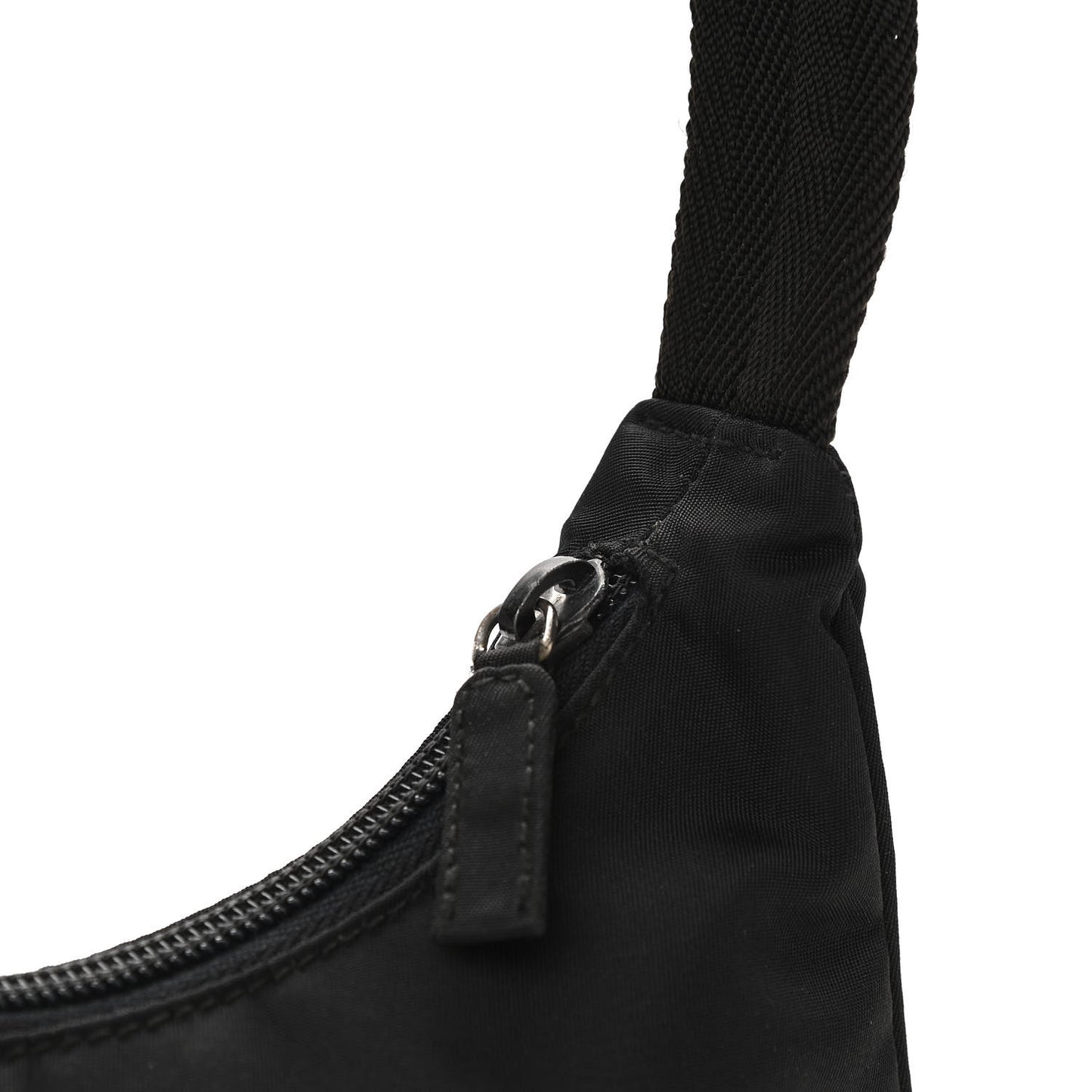 Tessuto Nylon Sport Mini Shoulder Bag Black
