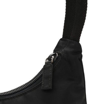 Prada Tessuto Nylon Sport Mini Shoulder Bag Black 10 of 13