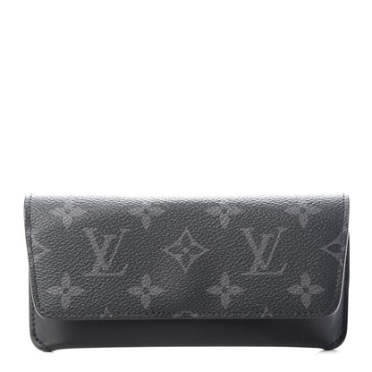 Louis Vuitton Monogram Eclipse Woody Sunglass Case 1 of 6