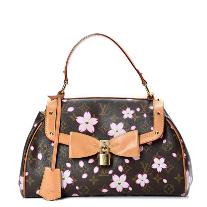 Louis Vuitton Monogram Cherry Blossom Sac Retro Bag Brown 1 of 17