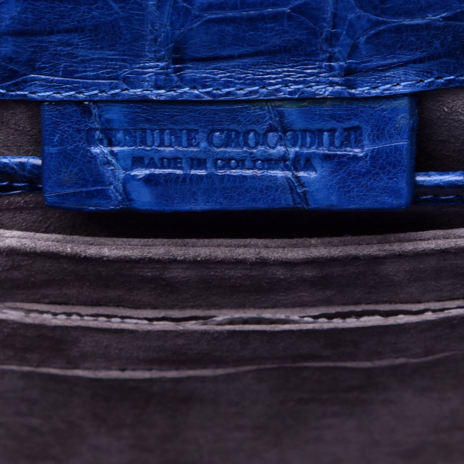 Nancy Gonzalez Crocodile Clutch Blue 9 of 10