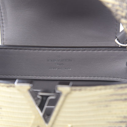 Louis Vuitton Lizard Ombre Capucines Mini Natural 6 of 10