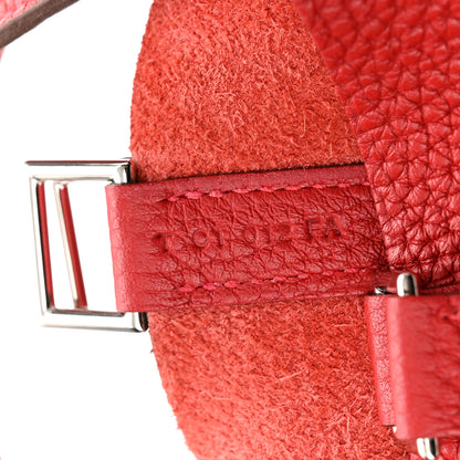 Hermes Taurillon Clemence Picotin Lock 18 PM Rouge De Coeur 7 of 10
