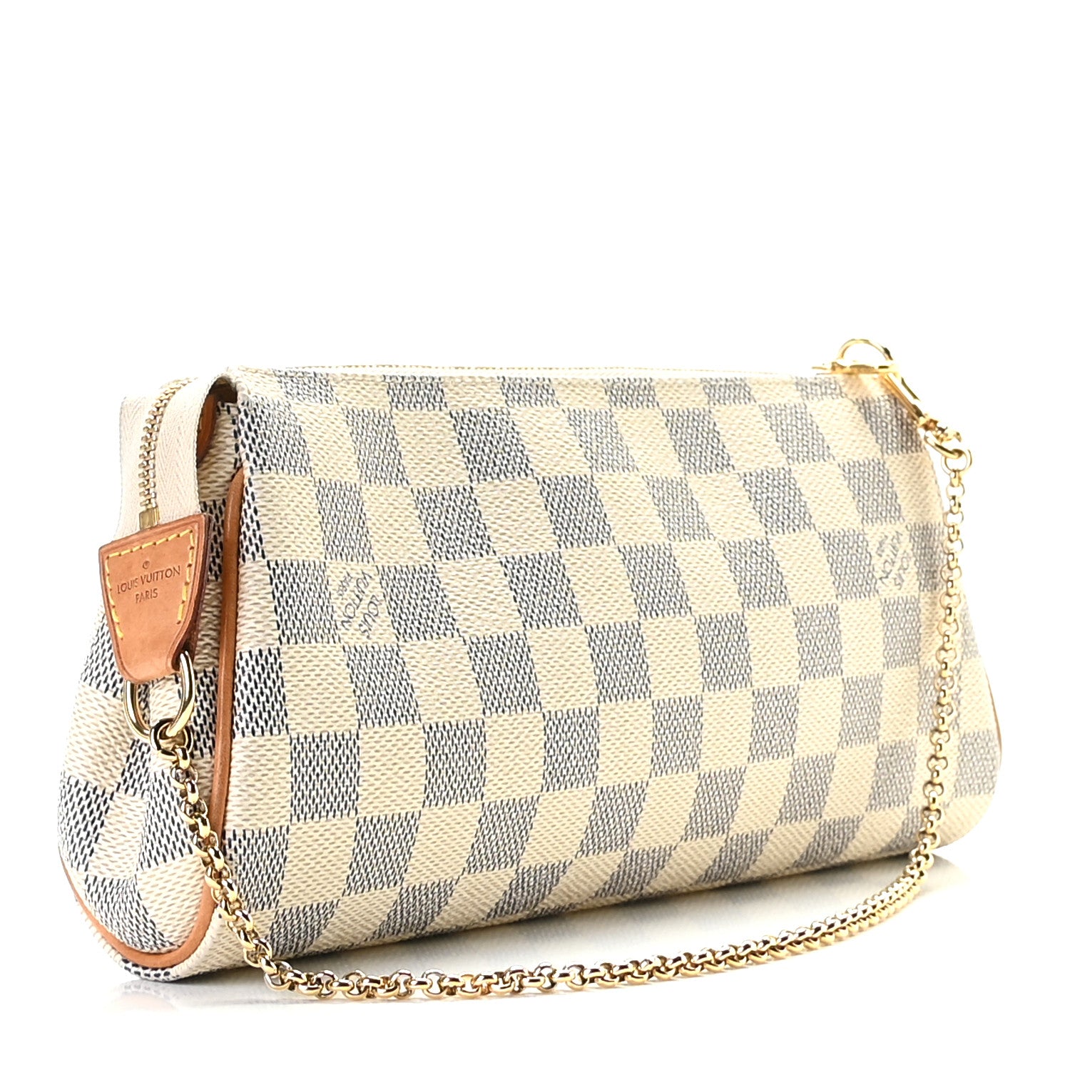 Louis Vuitton Damier Azur Eva Clutch 2 of 10