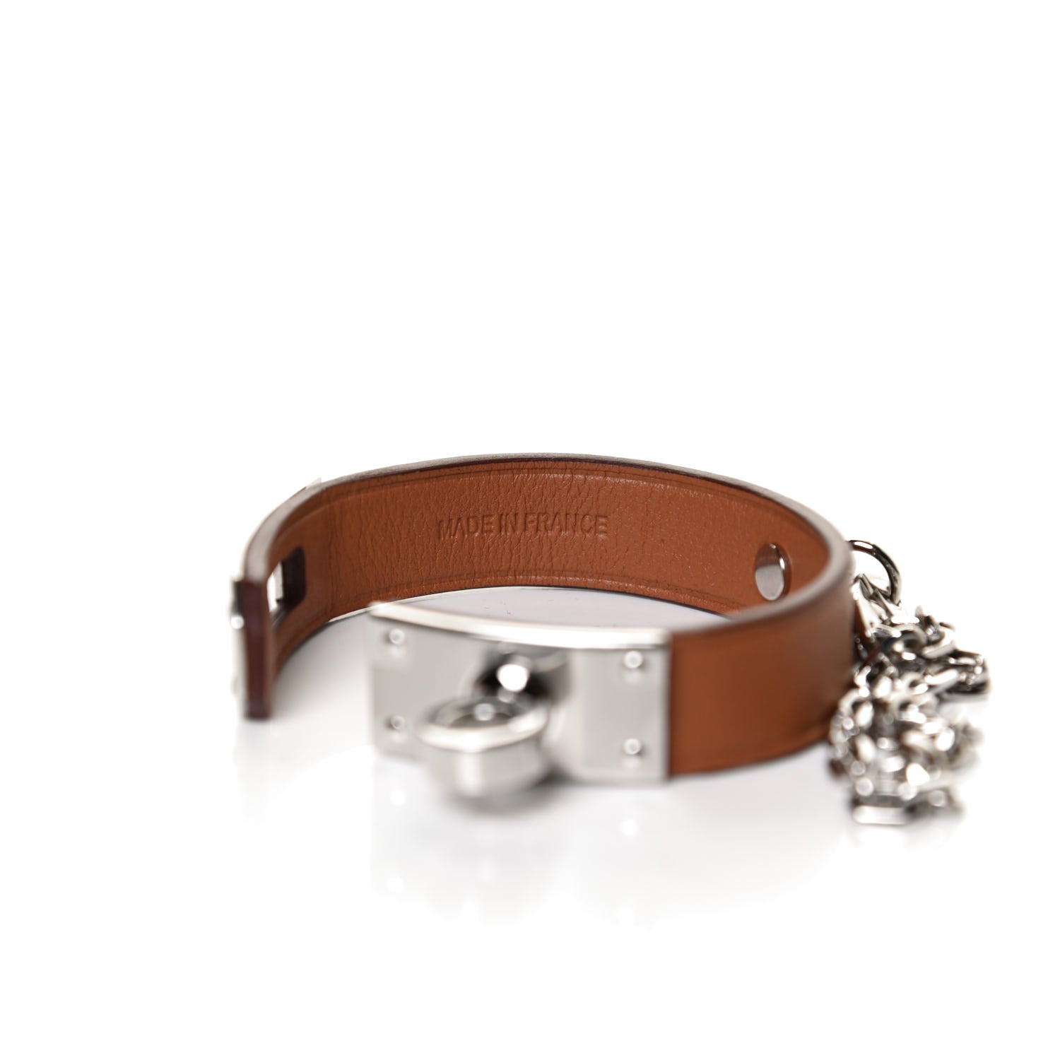 Hermes Swift Kelly Glove Clip Gold 4 of 5