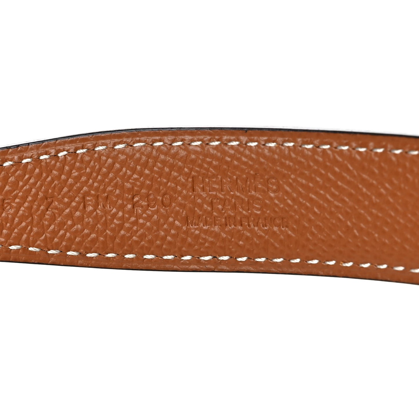 Swift Epsom 32mm Constance H Belt 75 Black Gold