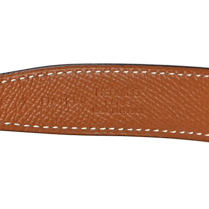 Hermes Swift Epsom 32mm Constance H Belt 75 Black Gold 5 of 9