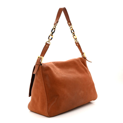 Fendi Vitello Savana Big Forever Mama Baguette Brown 3 of 13