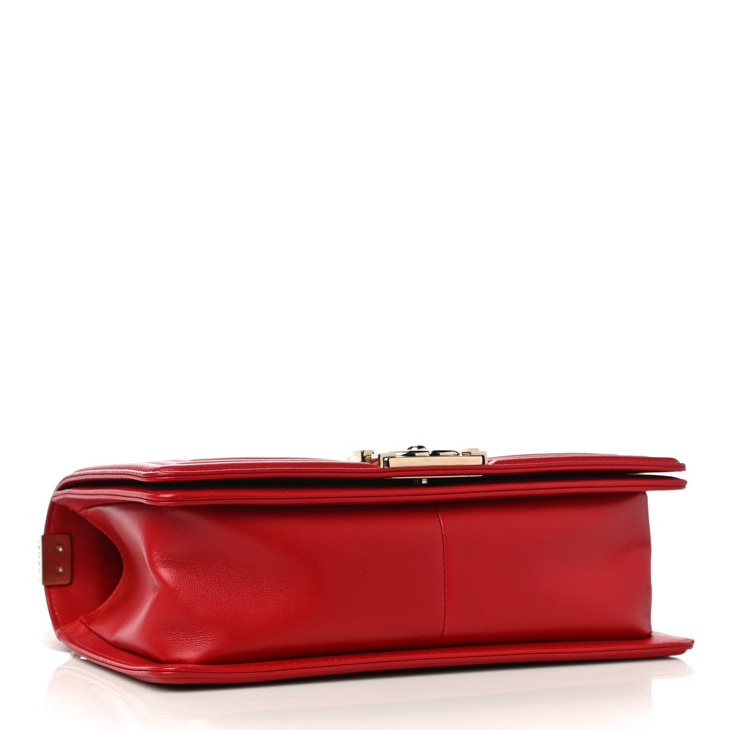 Chanel Lambskin Quilted Medium Boy Flap Red 4 of 13
