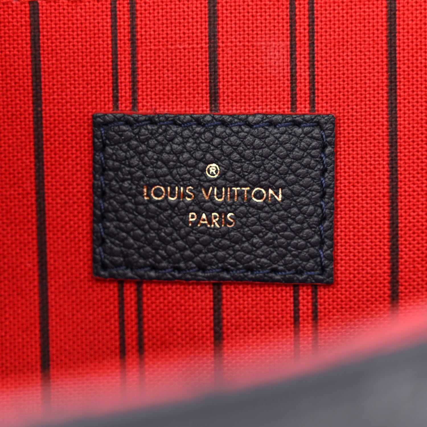 Louis Vuitton Empreinte Pochette Metis Marine Rouge 6 of 12