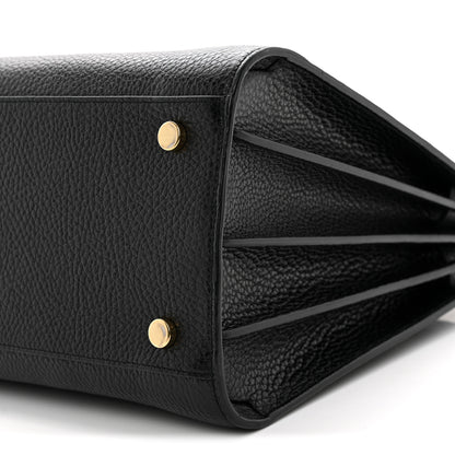 Saint Laurent Grained Calfskin Small Sac De Jour Black 11 of 11