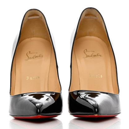 Christian Louboutin Patent Pigalle 100 Pumps 39 Black 2 of 10