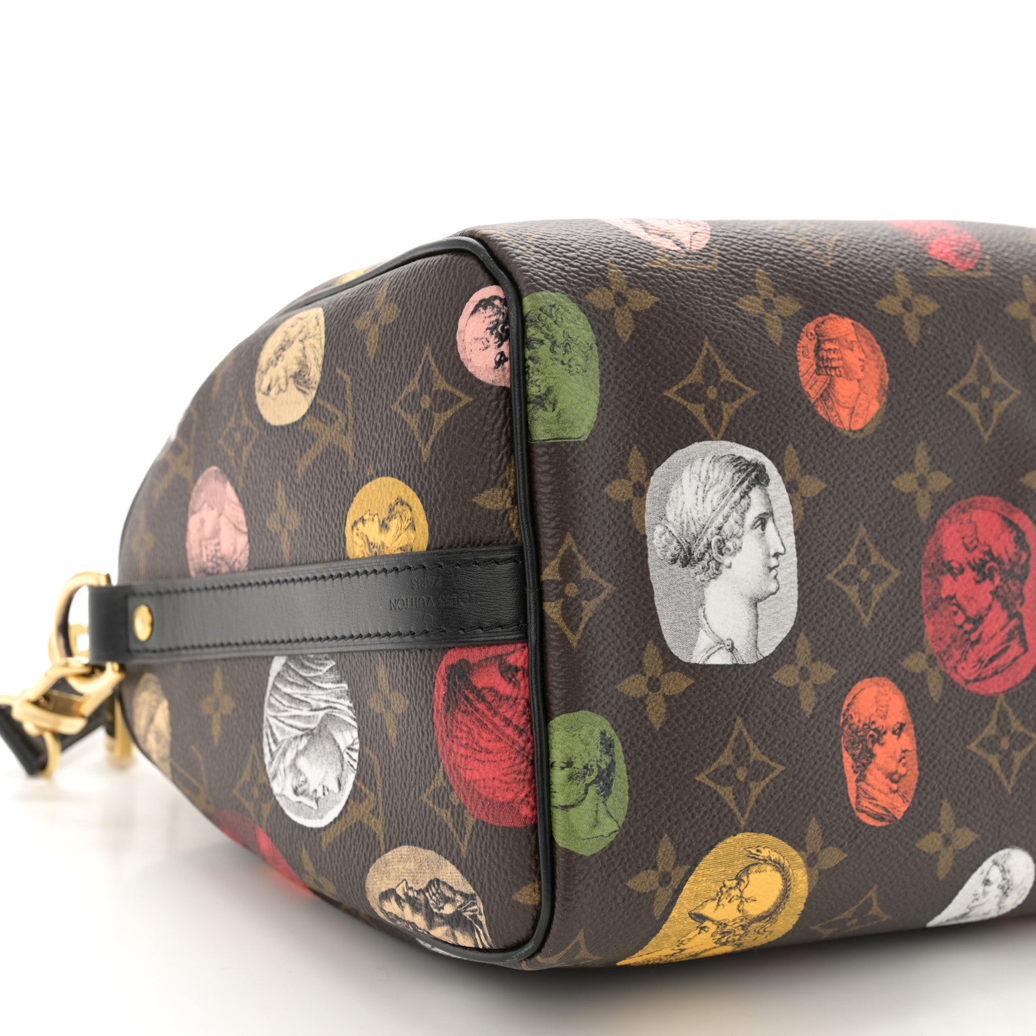 Louis Vuitton X FORNASETTI Monogram Cameo Speedy Bandouliere 25 8 of 10