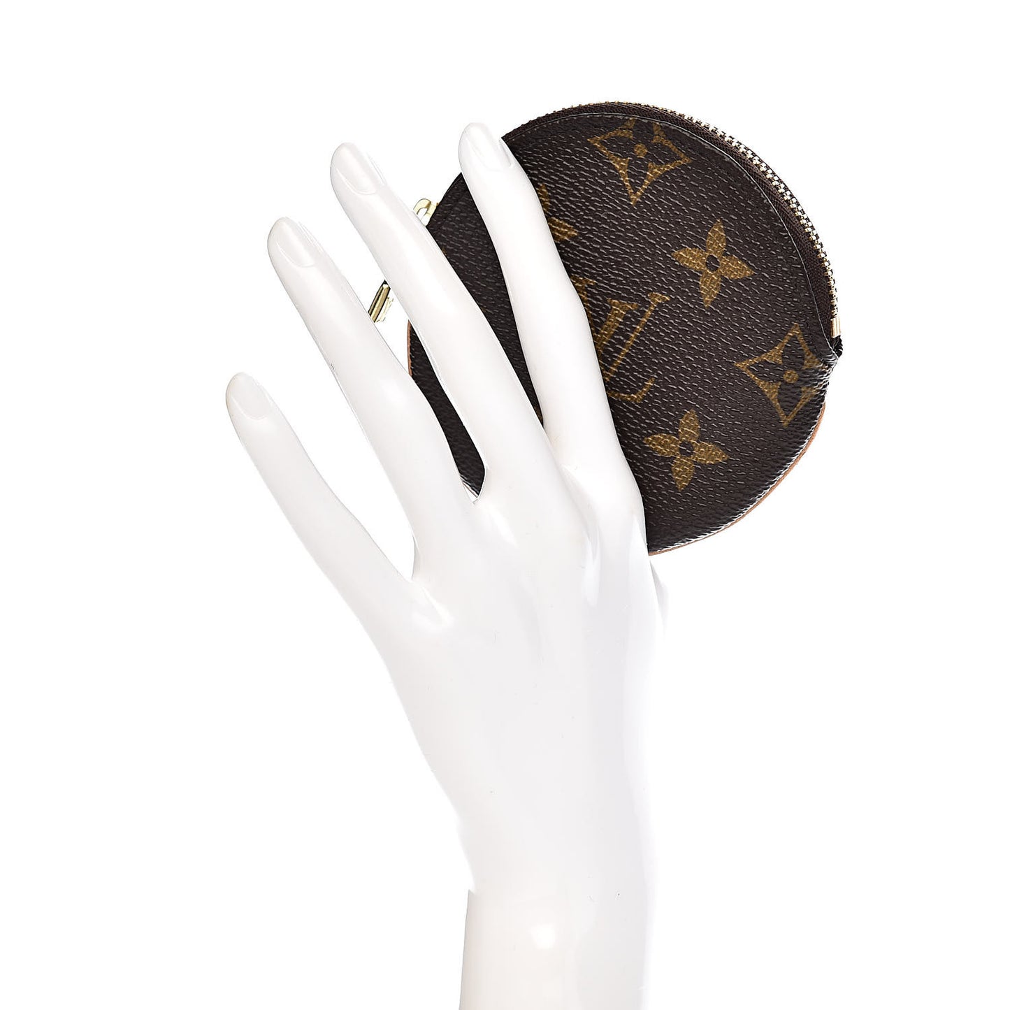 Monogram Round Coin Purse