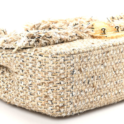 Christian Dior Tweed Medium Miss Dior Flap Beige 8 of 9