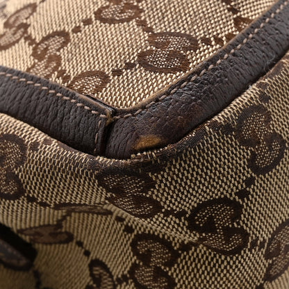 Gucci Monogram D Ring Abbey Pochette Brown 16 of 18