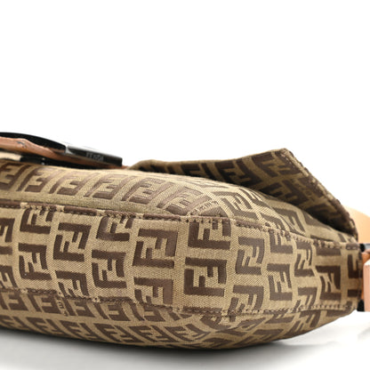 Fendi Zucchino Baguette Beige 10 of 11