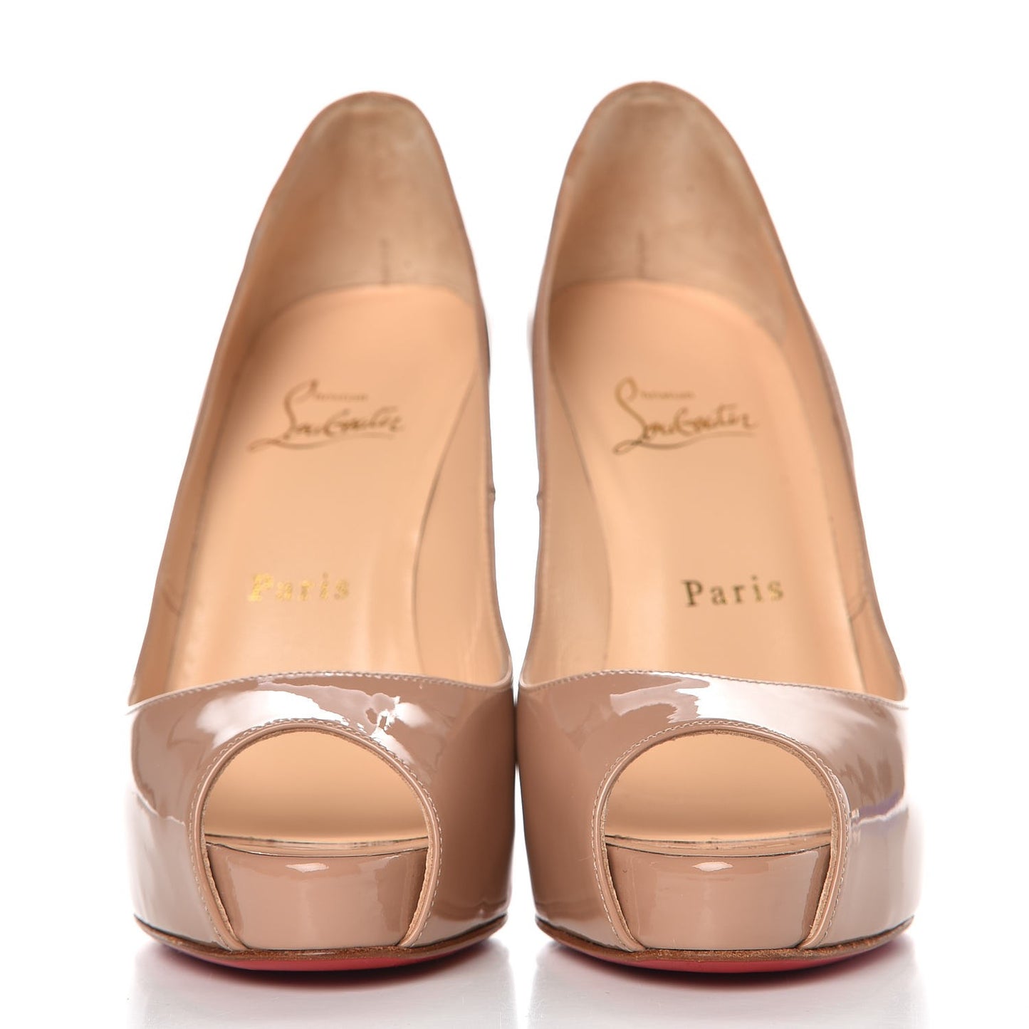 Patent Very Prive 120 Pumps 36 Nude