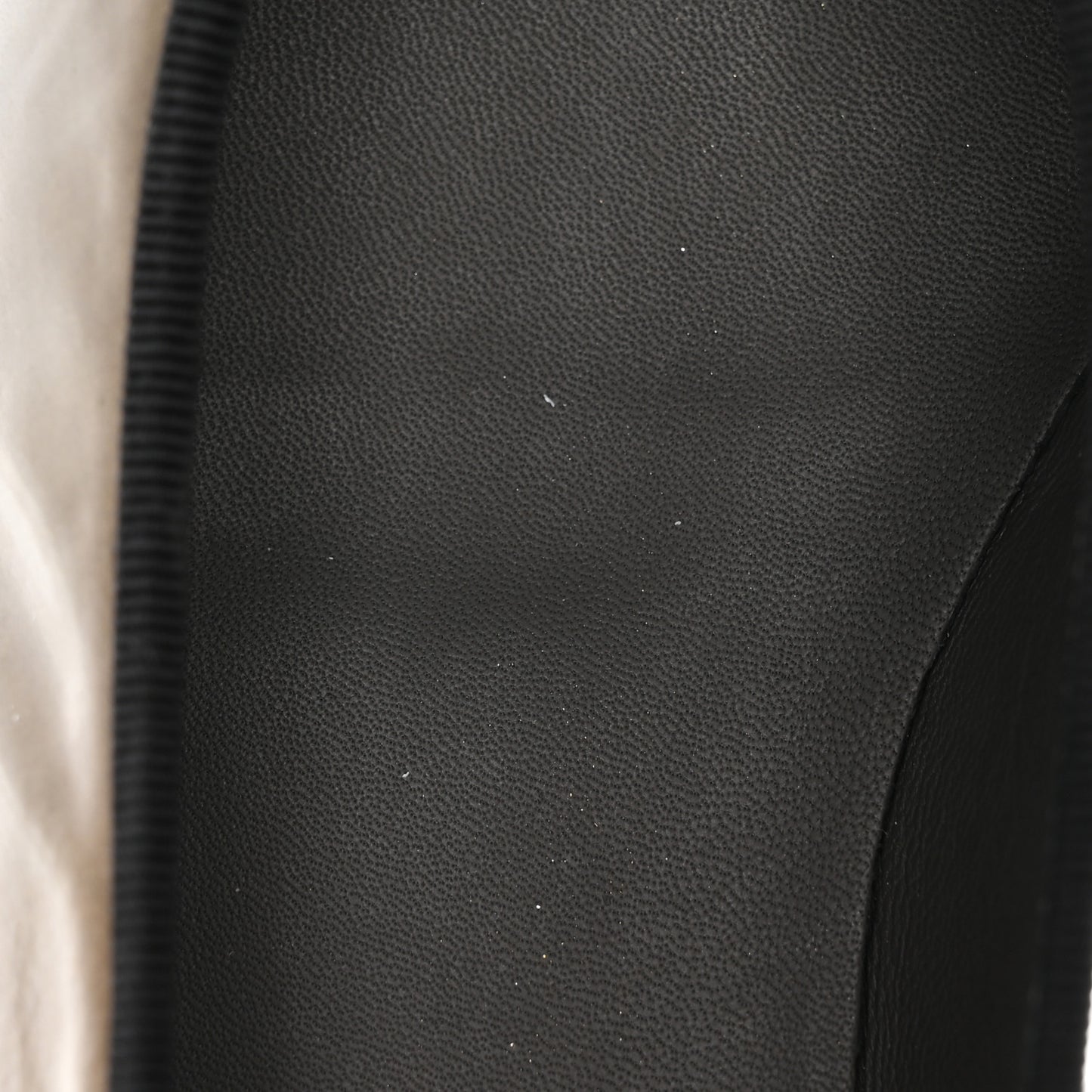 Patent CC Cap Toe Ballerina Flats 37 Black Green