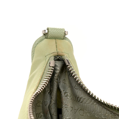 Prada Re-Nylon Saffiano Re-Edition 2005 Shoulder Bag Acqua 10 of 10