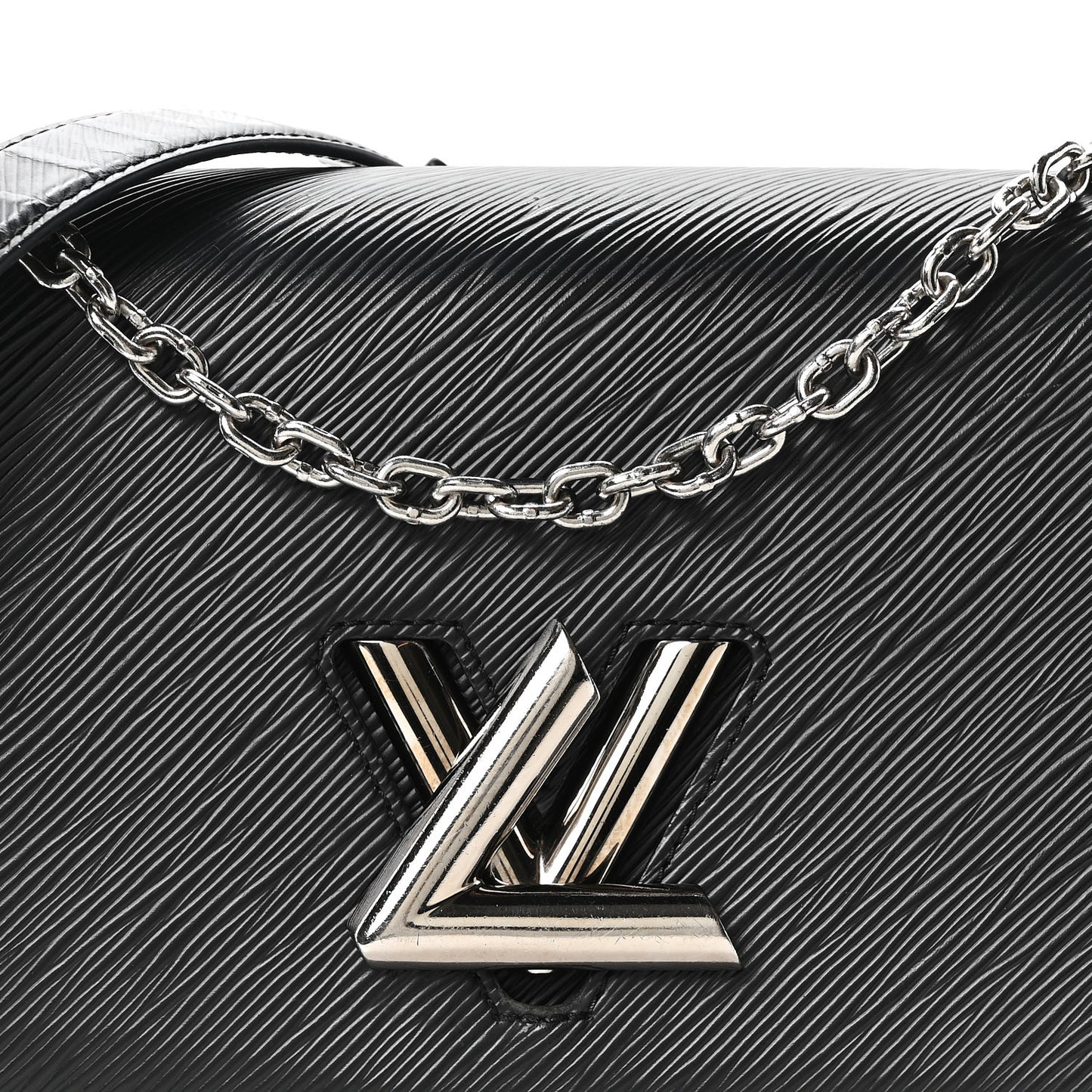 Epi Twist Shoulder Bag MM Black