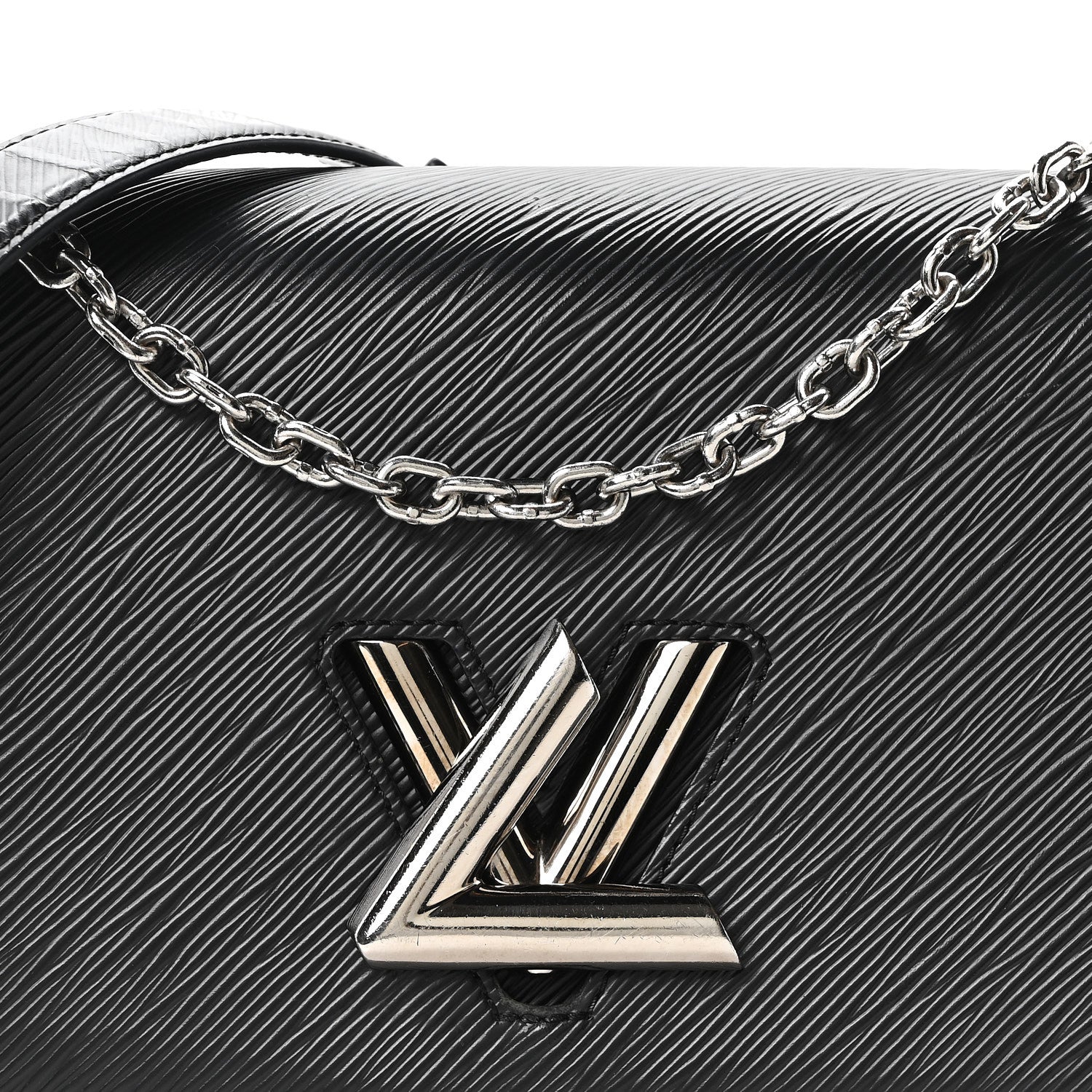 Louis Vuitton Epi Twist Shoulder Bag MM Black 8 of 10
