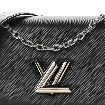 Louis Vuitton Epi Twist Shoulder Bag MM Black 8 of 10