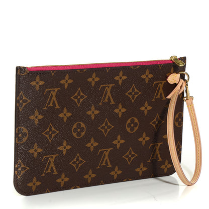 Louis Vuitton Monogram Neverfull MM GM Pochette Pivoine 3 of 8
