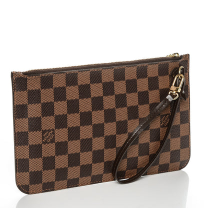 Louis Vuitton Damier Ebene Neverfull MM GM Pochette 3 of 7