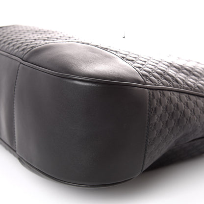 Gucci Soft Microguccissima Margaux Hobo Black 6 of 9