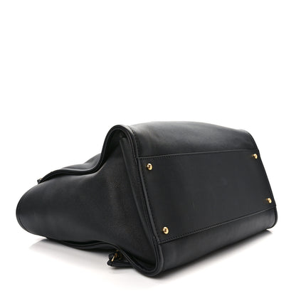 Chanel Calfskin Medium Deauville Tote Black Multicolor 5 of 9