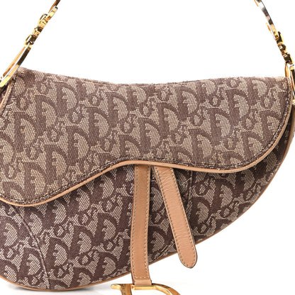 Christian Dior Monogram Saddle Bag Brown 8 of 10